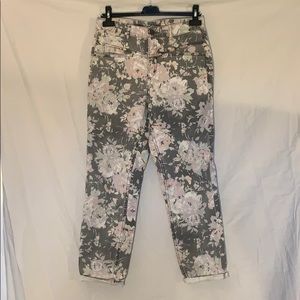 BDG Floral Print Mom Jeans